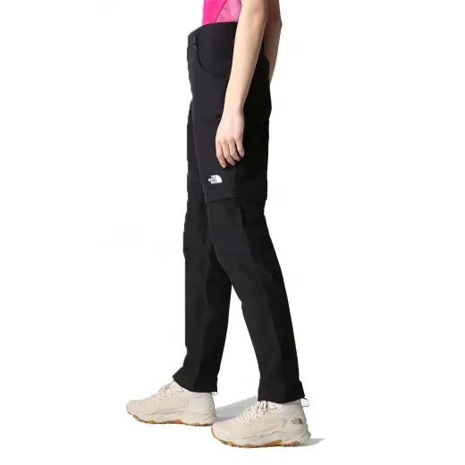 Pantalon convertible femme exploration black